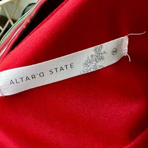 Altar'd State Bold Red Apparel